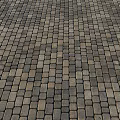 Durable Rustic Natural Cobblestone Pavement For Classic Outdoor Street And Courtyard Ground Decoration