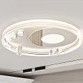 Ring ceiling lamp removable ceiling lamp spotlight decorative suction 3d model