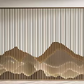 Chinese Grille Partition Hollow Partition Screen Partition Grille Background Wall 3d model