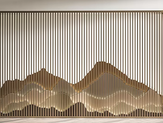 Chinese Grille Partition Hollow Partition Screen Partition Grille Background Wall 3d model
