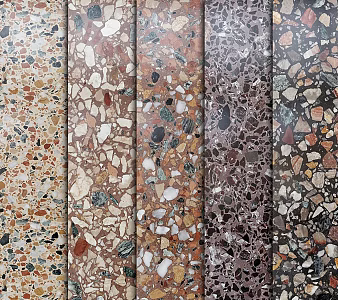 Modern Tile Stone 3d model