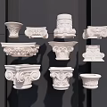 European Stigma Component 3d model