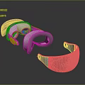 Modern Electronic Head And Eye Massager Devices With White Ergonomic Design