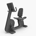 Modern Fitness Equipment Stationary Exercise Bike with LCD Display Comfortable Seat and Pedals