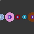 Colorful Glass Pendant Lights with Various Shapes Sphere Leaf Cylinder Modern Decorative Design
