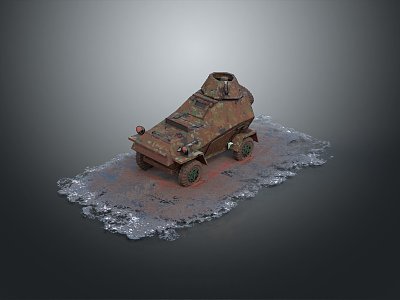 Bulletproof Car Armed Jeep Armed Car Armed Bulletproof Car Military Jeep Off-road Jeep Humvee 3d model