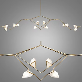 Alien chandelier 3d model