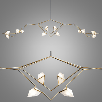 Alien chandelier 3d model