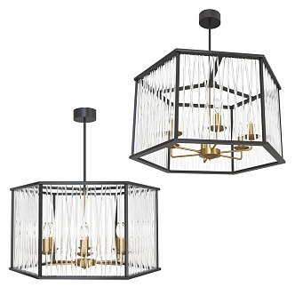 Chandelier lamps 3d model