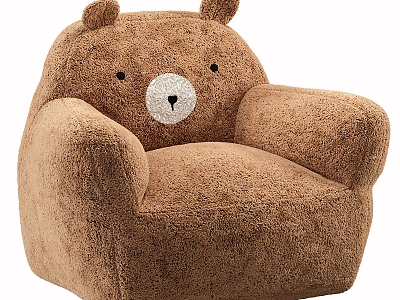 Teddy Bear Chair Midou La Redoute 3d model