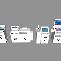 Modern all-in-one machine Intelligent all-in-one machine 3d model