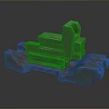 Vise vise tools Hardware tools Processing tools Furniture Realistic 3d model