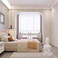 Modern Kids Bedroom Interior With Two Beds And Cozy Decor