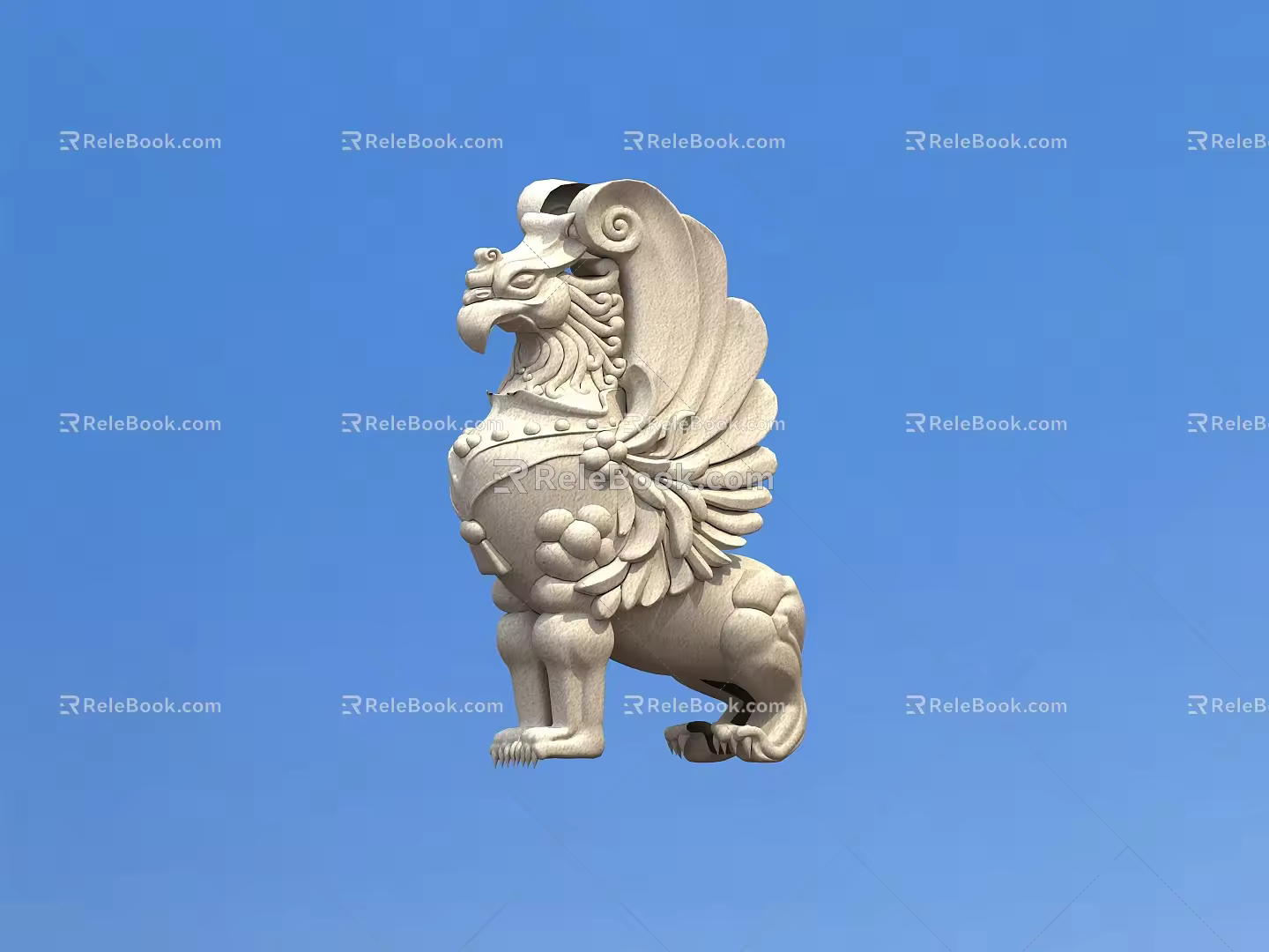 Eagle Sphinx 3d model