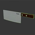 High Quality Kitchen Knife With Stainless Steel Blade And Wooden Handle For Home Cooking