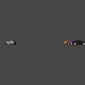 Colorful Toy Sports Car Models Featuring White Blue Striped Vehicle And Collection