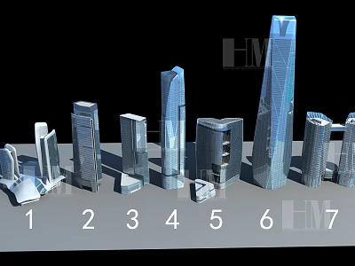 Office Building 3d model