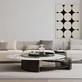 Modern Multiplayer Sofa 3d model