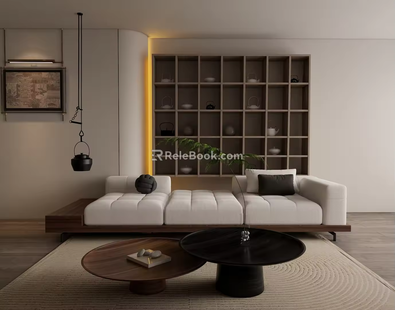 New Chinese Sofa 3d model