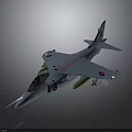 Light Blue Military Aircraft Model With Sleek Design And Detailed Wing Emblems