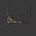 Contemporary Exhibition Hall Interior Featuring Display Cases Artworks Brick Walls And Seating