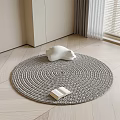 Round carpet 3d model