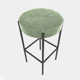 Modern Bar Stool Chair 3d model