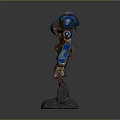 Mech soldier, mecha, robot, game character, war machine, future warrior, robotic assistant, small robot, robot butler, mechanical butler