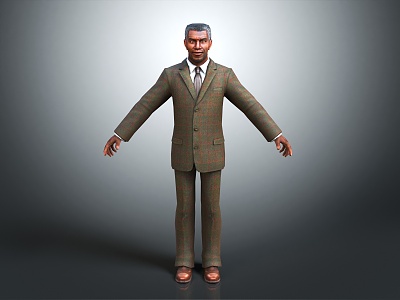 modern man old man old man 3d model