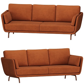 Modern Multiplayer Sofa Casual Sofa 3d model