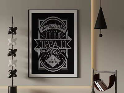 decorative painting 3d model