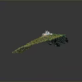 Castle Building On Green Hill With Lush Surrounding Woodland And Scenic View