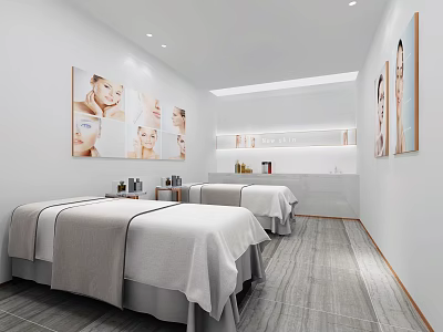 Modern SPA Beauty Body Beauty Salon 3d model