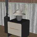 Table lamp side a few table lamp 3d model