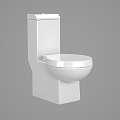 Modern toilet 3d model