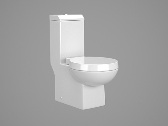 Modern toilet 3d model