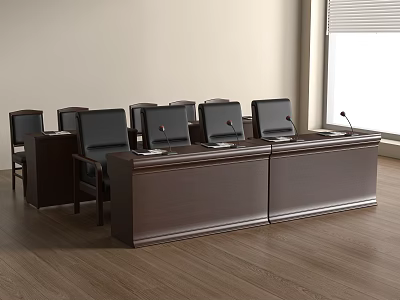 Modern Conference Table Meeting Table and Chair Bar Table and Chair Training Table and Chair Long Table and Chair 3d model