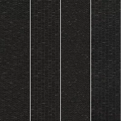 High Quality Black Grid Texture Multiple Dark Seamless Abstract Patterns 3d model