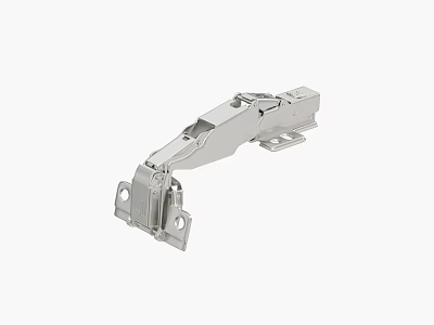 Stainless Steel Adjustable Hinge For Cabinet Doors And Furniture Fittings 3d model