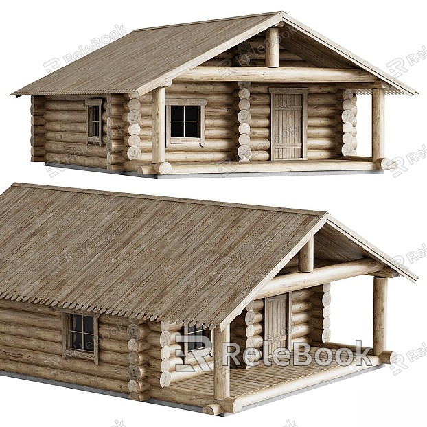 Wooden House model