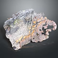 Natural Wood Stone With Irregular Shape And Colorful Texture For Interior Decor