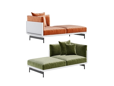 Modern chaise sofa model