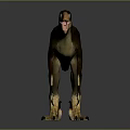 Lifelike Feathered Dinosaur With Open Mouth And Extended Wings On Dark Background