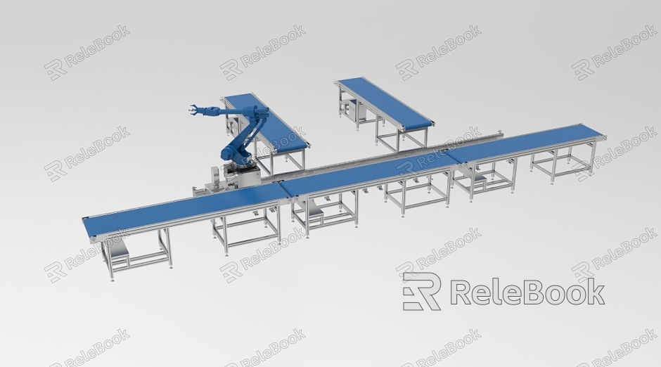 Automated production line assembly line 521 model