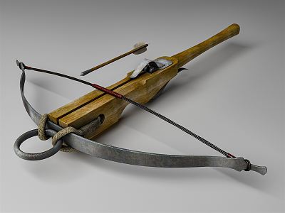 modern crossbow 3d model