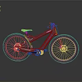 Sleek Modern Bicycle With Sturdy Frame Large Wheels And Comfortable Seat
