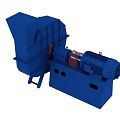 Fan l Dryer Fan l Industrial Equipment 3d model