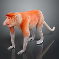 Monkey Cartoon Monkey Anime Monkey Stylized Monkey Fantasy Style Monkey Toy 3d model