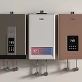 Vanward Electric Water Heaters With Digital Temperature Display And Three Color Options