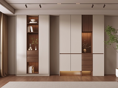 Modern Entrance Cabinet Display Cabinet 3d model